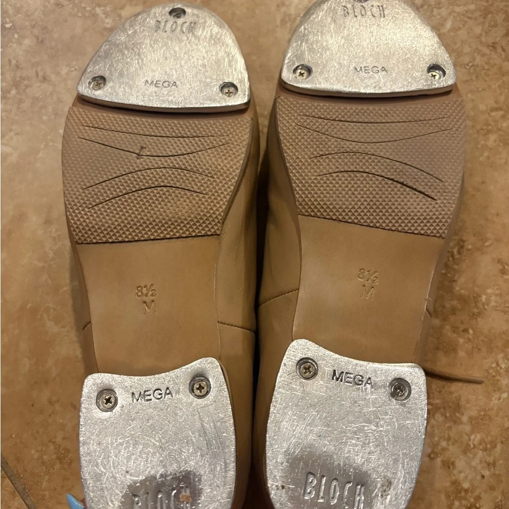 Bloch Tan Leather Tap Shoes - Picture 2 of 4
